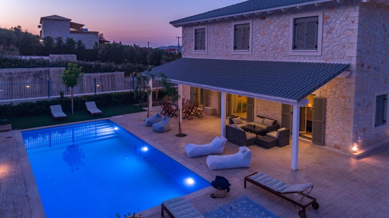 Zante Soleil - High-End Stone Villa With Swimming Pool Lagopodhon Eksteriør billede